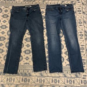 DKNY jeans lot 2 pairs size 8 / 32